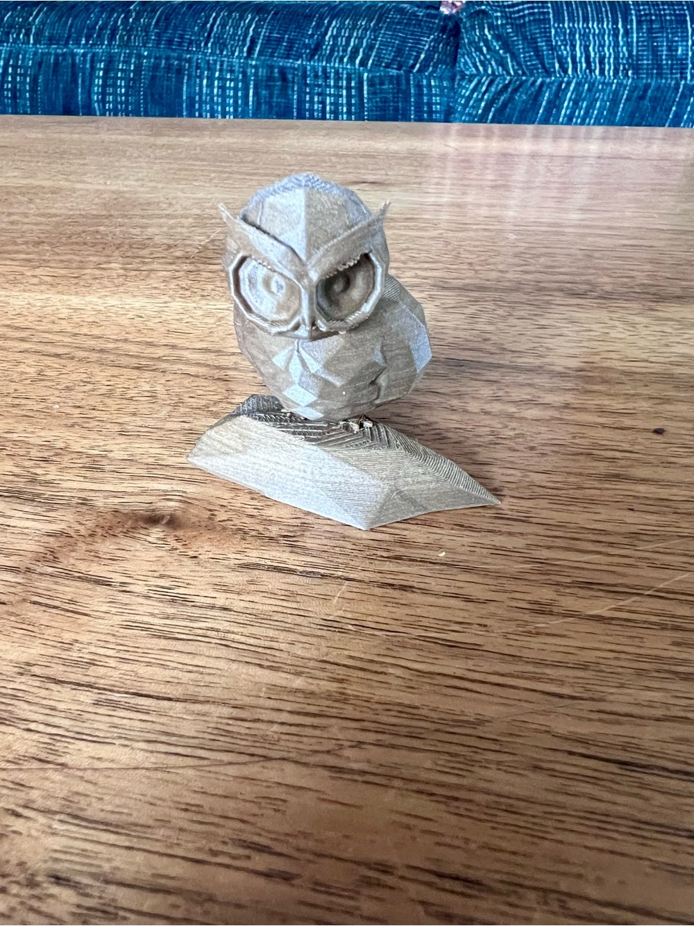 Decorative Gold Owl Figurine